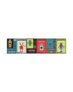 WK6748BD | Waverly Kids Robotic Border - Waverly