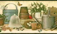 Imperial Wallpaper Border - For the Love of Gardening