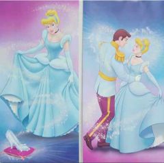 Cinderella and Prince Charming Disney Mural