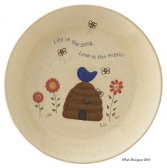 Birds and Bees Platter Dish