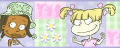 Nickelodeon Rugrats Girls Cartoon Wallpaper Border