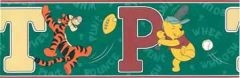 Winnie The Pooh and Tigger Sports Wallpaper Border - Disney