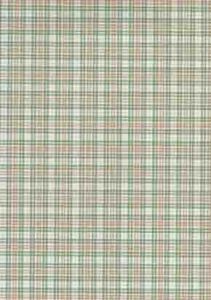 Green Tan and Beige Plaid Wallpaper FD58507