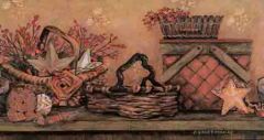 Baskets Baskets Baskets Wallpaper Border