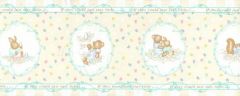 Baby Animal Nursery Wallpaper Border - 10 Yards