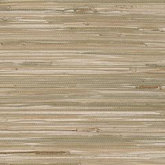 488-403 Fine Seagrass Wallpaper Green, Beige Decorator Grasscloth II Norwall Wallcovering