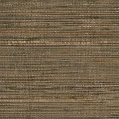 488-406 Fine Seagrass with Pearl Wallpaper Cream, Black, Decorator Grasscloth II Norwall Wallcovering
