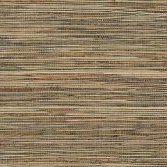 488-414 Fine Raw Jute Wallpaper Green, Brown, Beige Decorator Grasscloth II Norwall Wallcovering