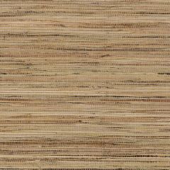 488-417 Fine Raw Jute with Gold Wallpaper Brown, Beige, Metallic Decorator Grasscloth II Norwall Wallcovering