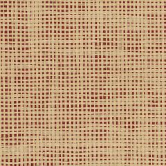 488-426 Paper Weave Wallpaper Red, Ochre Decorator Grasscloth II Norwall Wallcovering