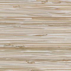 488-438 Regular Buddle Wallpaper Beige, White Decorator Grasscloth II Norwall Wallcovering