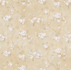 Braham Wheat Country Floral Trail Wallpaper Sidewall Chesapeake BBC44101