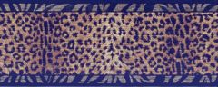 Brown Animal Print Wallpaper Border