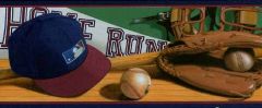 Home Run Wallpaper Border