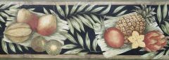 Tropical Fruit Wallpaper Border - Village