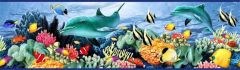 Blue Ocean Life Wallpaper Border