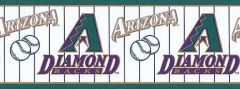 Arizona Diamondbacks Baseball Logo Wallpaper Border