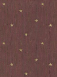 Burgundy Textured Star Wallpaper