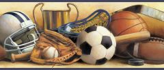 Hansel Sand Classic Sports Portrait Wallpaper Border Chesapeake BBC94111B