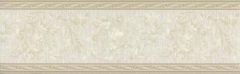 Beige Scrolling Leaf Wallpaper Border