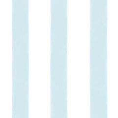 Waterside Aqua Stripe Wallpaper Sidewall Chesapeake DLR54562
