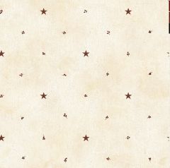 Sand Barn Star & Sprigs Wallpaper Sidewall Chesapeake FFR09065