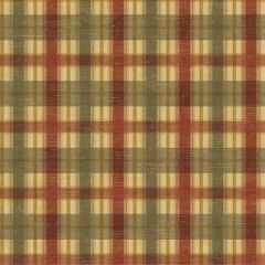 Red Wooden Plaid Wallpaper Sidewall Chesapeake FFR16132
