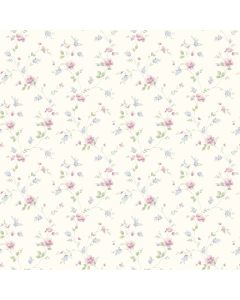 Beige Spring Bloom Trail Wallpaper Sidewall Chesapeake FFR21562