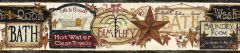 White Life Is Good Wallpaper Border Chesapeake FFR65341B