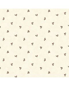 Neutral Little Cherry Toss Wallpaper Sidewall Chesapeake FFR66042