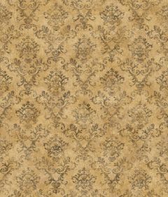 Neutrals Stencil Damask Wallpaper Sidewall Chesapeake FFR66352