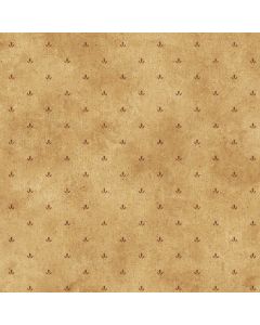Yellow Paw Print Wallpaper Sidewall Chesapeake FFR66414