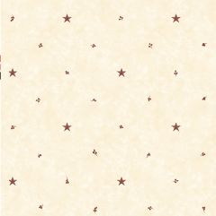 Ross Rose Star Sprig Toss Wallpaper Sidewall Chesapeake PUR090610