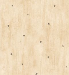 Liberty Sand Heritage Star Toss Wallpaper Sidewall Chesapeake PUR16075