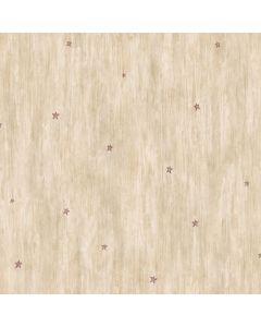 Liberty Wheat Heritage Star Toss Wallpaper Sidewall Chesapeake PUR16077