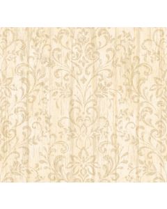 Reba Peach Country Faux Wood Wallpaper Sidewall Chesapeake PUR44024