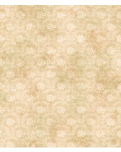 Florra Sand Faux Textured Damask Wallpaper Sidewall Chesapeake PUR44111