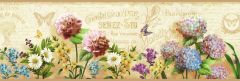 Ellyne Sand Postal Springtime Portrait Wallpaper Border Chesapeake PUR44521B