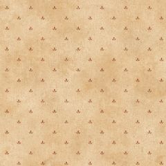 Butters Sand Paw Print Toss Wallpaper Sidewall Chesapeake PUR66411