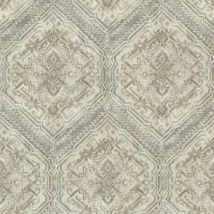 Hocking Hills Blue Navajo Medallion Wallpaper Sidewall Chesapeake TLL01362
