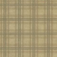 Fox Hollow Olive Plaid Wallpaper Sidewall Chesapeake TLL01413