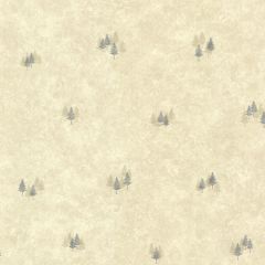 Timber Grove Blue Tree Toss Wallpaper Sidewall Chesapeake TLL01432