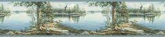 Caddo Sky Echo Lake Wallpaper Border Chesapeake TLL01512B