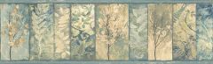 Lillinonah Sky Foliage Wallpaper Border Chesapeake TLL01551B