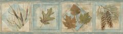 Seminole Sky Greenleaf Wallpaper Border Chesapeake TLL01581B