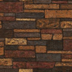 Clayton Charcoal Stone Texture Wallpaper Sidewall Chesapeake TLL41394