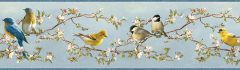 Vandalia Sky Songbird Wallpaper Border Chesapeake TLL48511B