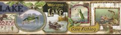 Skippy Cream Fishing Signs Portrait Wallpaper Border Chesapeake BBC48442B