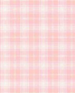 Plaid Stripe Pink Wallpaper - Norwall Wallcovering