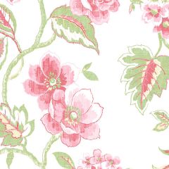 AB42436 Chloe Wallpaper Red, Pink, Green Abby Rose 3 Norwall Wallcovering